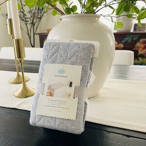 Cloud island changing pad cover new